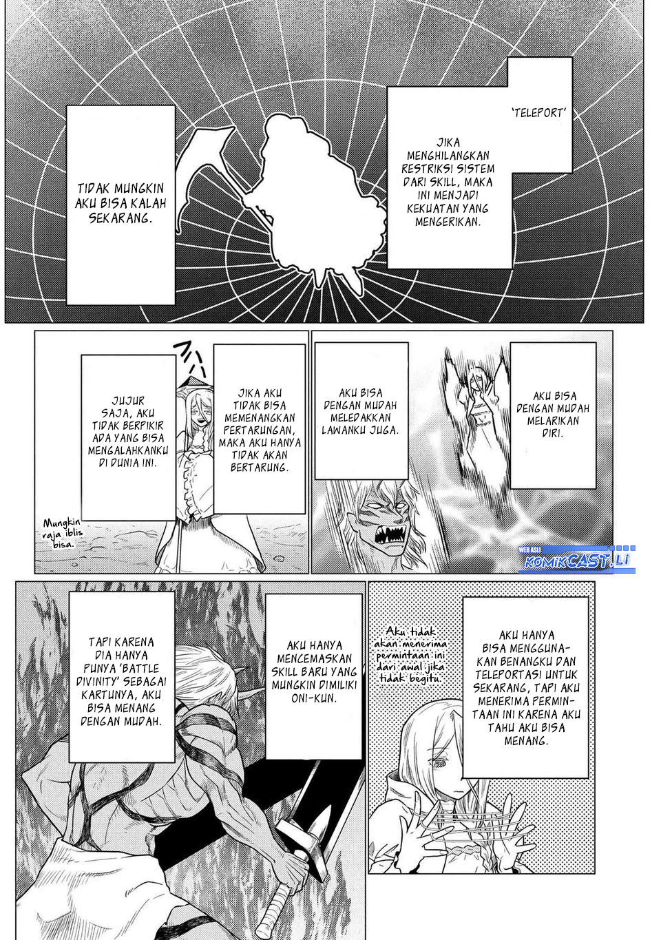 Kumo desu ga, Nani Ka? Chapter 74.1 Gambar 7